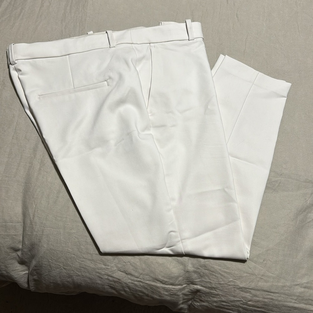 H&M Bone Color Trousers - Size 18